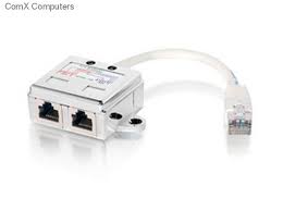 EQUIP SPLITTER, CAT5E 1 X RJ45 - 2 X RJ4